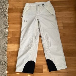 Under armour grey, size 4 snowboard pants
